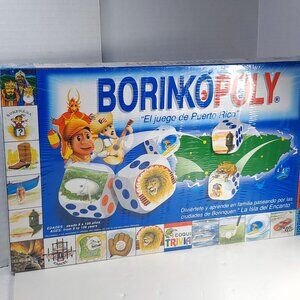 New Borinkopoly El Juego De Puerto Rico Board Game Spanish monopoly family kids